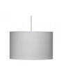 Oaks Lighting Straight Drum Shade - Soft Grey