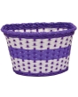 Oxford Junior Woven Basket Purple