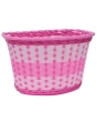 Oxford Junior Woven Basket Pink