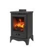 Penman Bassington Compact Multi Fuel Eco Stove 5kW - Black with Skirted Legs