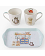 Wrendale Designs Country Kitchen Mug & Tray Set