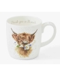 Wrendale Large Mug Thank You Cow