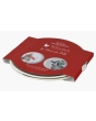 Wrendale Designs Cow & Duck 2 Coupe Plates