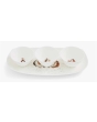 Wrendale Bowl + Tray Set Guinea Pigs