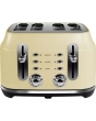 Rangemaster RMCL4S201CM 4 Slice Toaster - Matte Cream