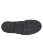 Roamers Black Leather Brogue Childrens Boot