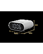 Roberts Radio ORT-CHARGEDW  CHARGEDW Clock Radio - White