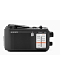Roberts R9957S FM / AM Multi-Powered Portable Radio with Built-In Rechargeable Battery - Black