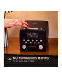 Roberts Sound 49 DAB+/FM Clock Radio with Bluetooth - Black