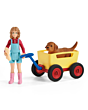 Schleich Farm World - Puppy Wagon Ride 42543