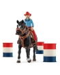 Schleich Cowgirl Barrel Racing Fun 42576