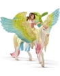 Schleich Fairy Surah with Glitter Pegasus 70566