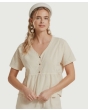 Schoffel Lavenham Linen Top - Oat 