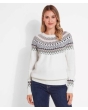 Schoffel Shetland Fairisle Jumper - Blush/Arctic 