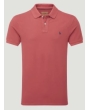 Schoffel St Ives Garment Dyed Polo Shirt -Slate Red