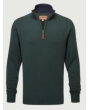 Calton Cotton Cashmere Cable 1/4 Zip 