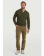 Schoffel St Ives Long Sleeve Polo Shirt - Forest