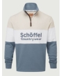 Schoffel Exeter Heritage 1/4 Zip - Stone 