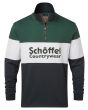 Schoffel Exeter Heritage 1/4 Zip - Navy