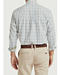 Holkham Classic Shirt Deep Ocean Blue/Agave Green 