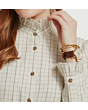 Sheringham Shirt - Cobblestone Tattersall 