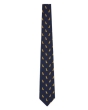 Schoffel Ashford Silk Tie - Navy Labrador