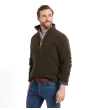 Schoffel Berkeley 1/4 Zip Fleece - Dark Olive