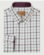 Schoffel Brancaster Classic Shirt - Wine Check 