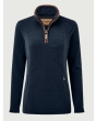 Schoffel Tilton II 1/4 Zip Fleece - Petrol Blue 