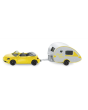 Siku - VW Beetle With Caravan 