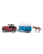 Siku - Jeep With Horse Trailer 