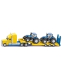 Siku Truck + 2 New Holland Tractors 