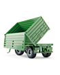 Siku - John Deere Tractor with trailer