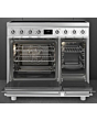 Smeg C92IMX2 Electric Induction Range Cooker - 90cm - Stainless Steel