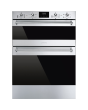 Smeg DUSF6300X 64cm Built In Electric Double Oven - Stainless Steel