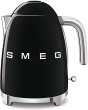 Smeg KLF03BLUK 1.7L Retro Style Kettle - Black