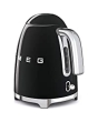 Smeg KLF03BLUK 1.7L Retro Style Kettle - Black