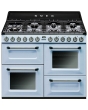 Smeg TR4110AZ Victoria Dual Fuel Range Cooker 110cm - Pastel Blue