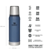 Stanely Classic Vacuum Bottle 0.75L Hammertone Lake