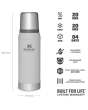Stanley Classic Vacuum Bottle 0.75L Ash