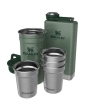 Stanely Pre-Party Shot Glass + Flask Set - Green