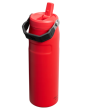 Stanley Iceflow Flip Straw Bottle 0.71L - Chili Black
