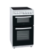 Statesman EDC50W 50cm Atlas Electric Double Oven with Ceramic Hob - White