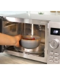Statesman SKMS0820DSB 20L 800W Digital Solo Microwave with Stainless Steel Interior - Silver