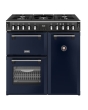Stoves 444412006 Richmond Deluxe RCA 90DF Dual Fuel Range Cooker - 90cm - Midnight Blue