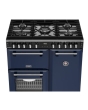Stoves 444412006 Richmond Deluxe RCA 90DF Dual Fuel Range Cooker - 90cm - Midnight Blue