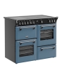 Stoves 444412023 Richmond Deluxe RCA 100Ei RTY Induction Range Cooker - 100cm - Twilight Blue