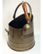 The Brass World 1815BR Coal Bucket with Scoop - Brass Antique