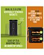 Tower T17190 Dual Layer Air Fryer - 11L Capacity