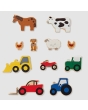 Tractor Ted Wooden Farm Play Blocks